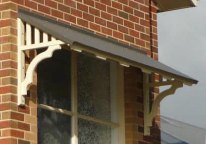 Profile B4 - Brick Wall Mount - Window Canopy / Window Awning Kits - Lyrebird Enterprises