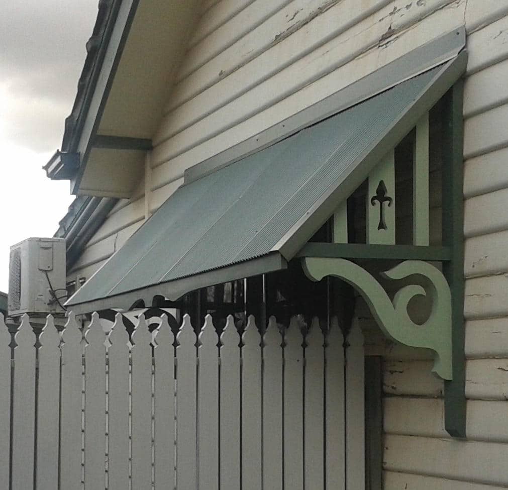 Profile BA - Over the Side Fence - Window Canopy / Window Awning Kits - Lyrebird Enterprises