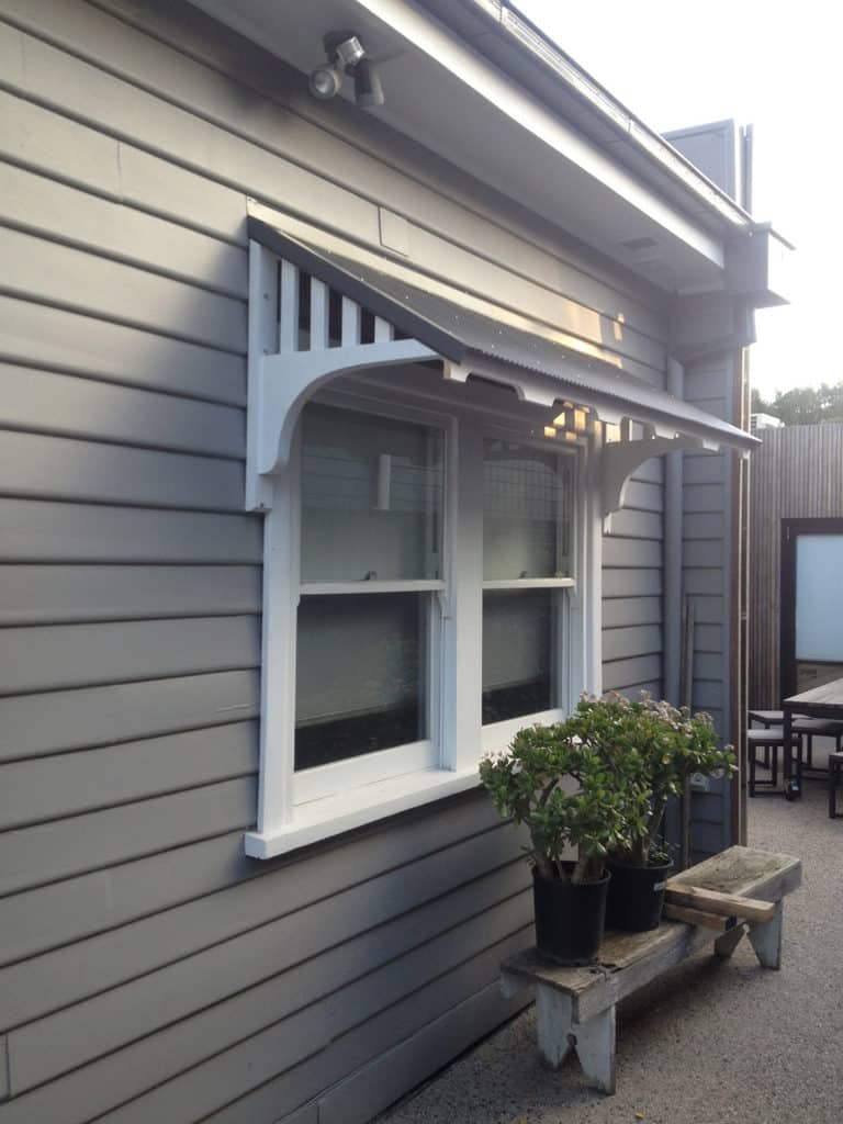 Profile BF - Side View - Window Canopy / Window Awning Kits - Lyrebird Enterprises