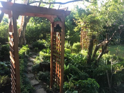 Two Bourke Garden Arch Kits with Lattice Sides - Lyrebird Enterprises