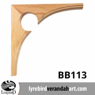 BB113 Profile Post Corner Bracket - Verandah Decoration - Lyrebird Enterprises