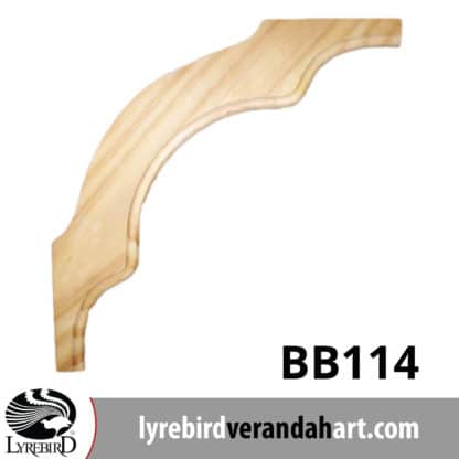 BB114 Profile Post Corner Bracket - Verandah Decoration - Lyrebird Enterprises