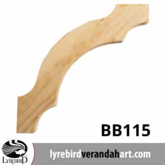 BB115 Profile Post Corner Bracket - Verandah Decoration - Lyrebird Enterprises