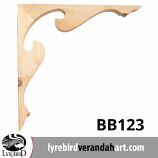 BB123 Profile Post Corner Bracket - Verandah Decoration - Lyrebird Enterprises