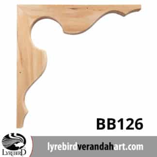 BB126 Profile Post Corner Bracket - Verandah Decoration - Lyrebird Enterprises