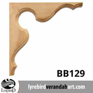 BB129 Profile Post Corner Bracket - Verandah Decoration - Lyrebird Enterprises