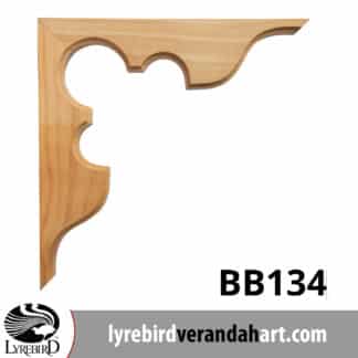 BB134 Profile Post Corner Bracket - Verandah Decoration - Lyrebird Enterprises