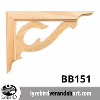 BB151 Profile Post Corner Bracket - Verandah Decoration - Lyrebird Enterprises