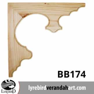 BB174 Profile Post Corner Bracket - Verandah Decoration - Lyrebird Enterprises