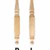 Gable Finials - L - Ball and P - Point Profiles - Lyrebird Enterprises