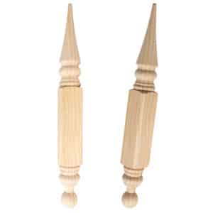 Gable Finials - 600 To 1500mm High - Ball And Point Profiles - Lyrebird 