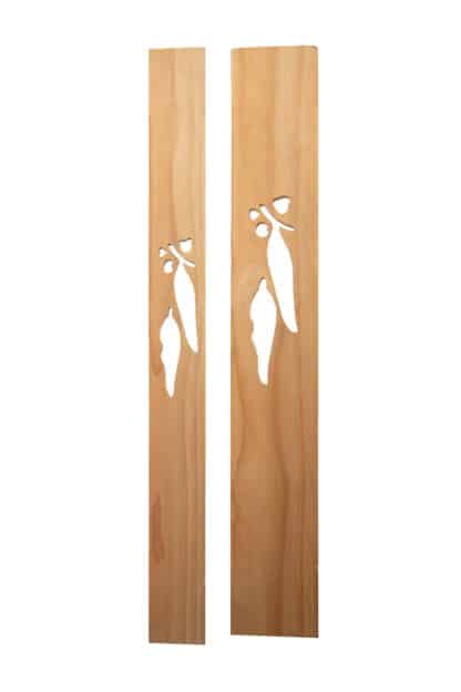Motif G - Fence Slat Widths - Decorative Timber Products - Lyrebird Enterprises