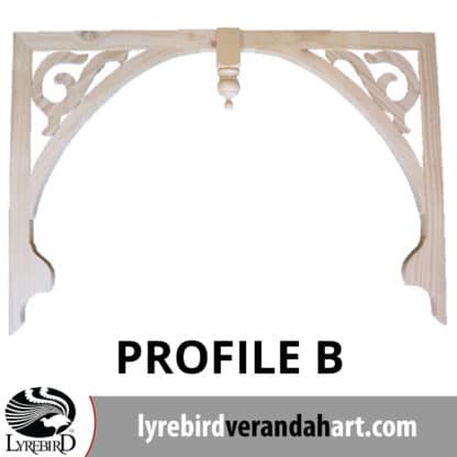 Profile B - Hallway Arches - Decorative Timber Products - Lyrebird Enterprises
