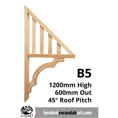 Profile B5: Window Canopy Bracket Feature