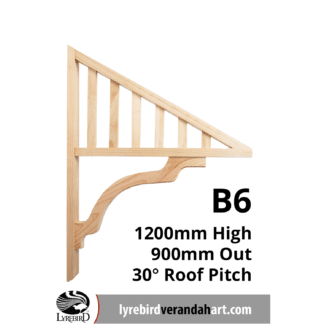 Profile B6: Window Canopy Bracket Feature