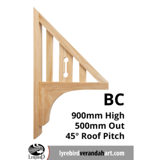 Profile BC: Window Canopy Bracket Feature
