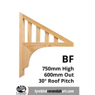 Profile BF: Window Canopy Bracket Feature