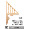 Profile BK: Window Canopy Bracket Feature