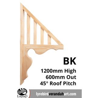 Profile BK: Window Canopy Bracket Feature