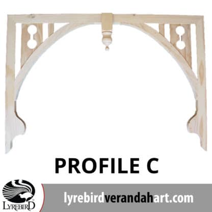 Profile C - Hallway Arches - Decorative Timber Products - Lyrebird Enterprises