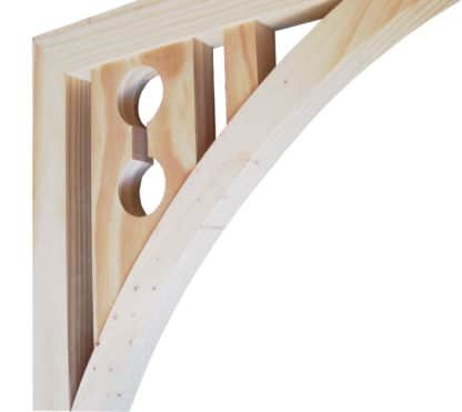 Infill Detail - Profile C Hallway Arches - Decorative Timber Products - Lyrebird Enterprises